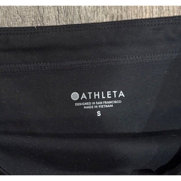 Athleta Excursion Tight Womens Sz S Yoga Fitness Pant 153393 Black - Picture 2 of 6